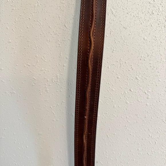 Ariat Brown Silver Western Belt 36 - Picture 6 of 6